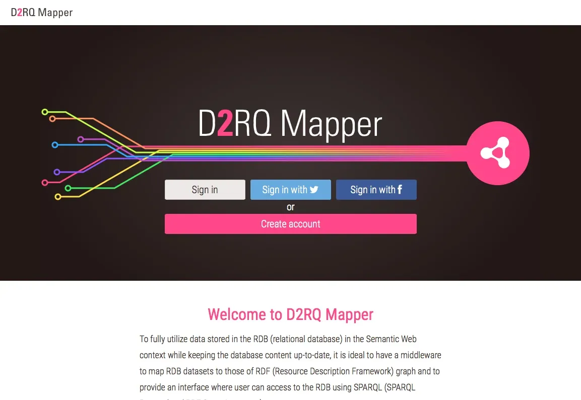 D2RQ Mapper - Front