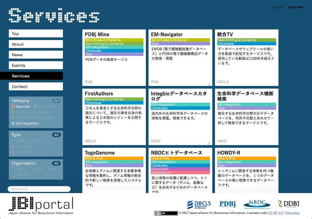 JBI portal - Right